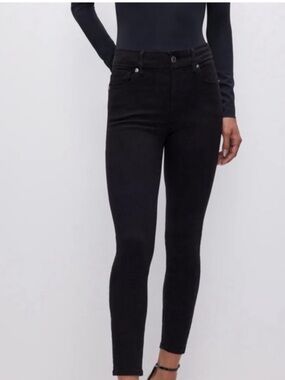 Good American Good Legs Black Jeans Size 10